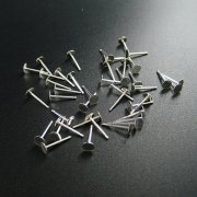 10Pcs 4MM 925 Solid Sterling Silver Round Base Solid Silver Round Earrings Stud DIY Jewelry Supplies 1702073
