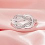 1MM Channel Keepsake Breast Milk Resin Channel Ring Settings,Infinity Solid 9K 14K 18K Gold Ring,Moissanite Art Deco Ring,DIY Ring Supplies 1294930