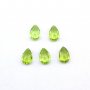 1Pcs Pear Green Peridot August Birthstone Faceted Cut Loose Gemstone Natural Semi Precious Stone DIY Jewelry Supplies 4150006
