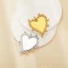 21x26MM Heart Bezel Stainless Steel Pendant Settings,Yellow Gold Rhodium Pendant Charm,Art Deco Pendant,DIY Pendant Blank Supplies 1431520