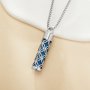 Hollow Leaf Aroma Diffuser Pendnat Necklace Stainless Steel Perfume Diffuser with Sponge 1190072