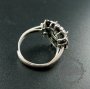 1Pcs 10MM Setting Size Flower Round Bezel Tray 925 Sterling Silver Ring Setting DIY Jewelry Supplies 1213028
