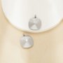 12MM Cushion Square Stainless Steel Pendant Settings,Minimalist Square Pendant Charm,Simple Square Pendant,DIY Pendant Blank 1431544