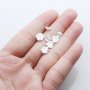 5Pcs Cubic Zirconia Hexagon Faceted CZ Stone,White Birthstone,April Birthstone,Loose Gemstone,Semi-precious Gemstone,Unique Gemstone,DIY Jewelry Supplies 4160075