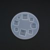 Facted Square Breast Milk Cabochon Silicone Mold Epoxy Resin Keepsake DIY Jewelry Making Supplies 1507046