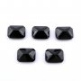 1Pcs Rectangle Black Spinel Faceted Cut Loose Gemstone Natural Semi Precious Stone DIY Jewelry Supplies 4170007