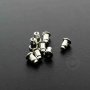 10pcs 4.5x6mm 925 sterling silver DIY studs earrings back supplies findings 1702168