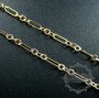 10cm 2mm plus 2x6mm 14K gold filled high quality color not tarnished cable chain DIY necklace chain supplies findings 1315016