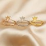 4x6MM Pear Prong Ring Settings Rose Gold Plated Solid 925 Sterling Silver DIY Ring Bezel for Gemstone Supplies 1294353
