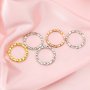Full Band Keepsake Marquise Breast Milk Ring Bezel Solid 9K 14K 18K Gold Ring Settings Resin 2x4MM Bezel 2mm Birthstone Stackable Ring DIY 1294267
