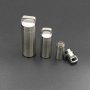 1pcs stainless steel seal cremation bottle perfume holder ash wish vial pendant charm EDC medicine tablet storage box DIY supplies 1800401-2