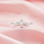 Marquise Prong Ring Settings,Solid 14K 18K Gold Ring,Art Deco Marquise Ring,DIY Ring Supplies For Gemstone 1295096