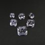 1Pcs Multiple Size Square Asscher Cut Moissanite Stone Faceted Imitated Diamond Loose Gemstone for DIY Engagement Ring D Color VVS1 Excellent Cut 4140017