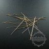 10pcs 24gauge 0.5x50.8mm 14K gold filled high quality color not tarnished headpin DIY beading jewelry supplies findings 1515011