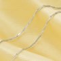0.5MM Dapped Bar Chain Necklace,Solid 925 Sterling Silver Necklace,Simple Dapped Bar Necklace,DIY Necklace Supplies 16''+2'' 1322067