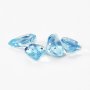 Natural Pear Faceted Sky Blue Topaz Gemstone November Birthstone DIY Loose Semi Precious Gemstone DIY Jewelry Supplies 4150019