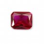 1Pcs Lab Created Emerald Cut Rectangle Ruby July Birthstone Red Faceted Loose Gemstone DIY Jewelry Supplies 4170019