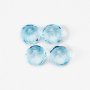 2-9MM Natural Round Faceted Sky Blue Topaz Gemstone November Birthstone DIY Loose Semi Precious Gemstone DIY Jewelry Supplies 4110178