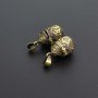 5Pcs 13x21MM Vintage Style Antiqued Bronze Brass Water Drop Wish Vial Pendant Prayer Box Charm DIY Jewelry Supplies 1161045