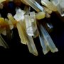 16inch,about 70pcs,20-30mm string yellow quartz raw stone stick loose beads for DIY earrings pendant charm supplies 3000020