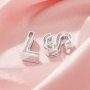 Keepsake Breast Milk Resin Initial Letter Channel Bezel Pendant Settings,Solid 14K 18K Gold Pendant Charm,Minimalist Letter Pendant,DIY Pendant Supplies 1431482