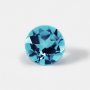 2-8MM Natural Round Faceted London Blue Topaz Gemstone November Birthstone DIY Loose Semi Precious Gemstone DIY Jewelry Supplies 4110177