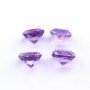 5Pcs Round Purple Amethyst February Birthstone Faceted Cut Loose Gemstone Nature Semi Precious Stone DIY Jewelry Supplies 4110169