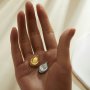 Keepsake Breast Milk Resin Oval Bezel Pendant Settings,Art Deco Stainless Steel Oval Pendant Charm,DIY Pendant Blank Supplies 1421275