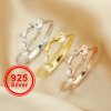 5x7MM Oval Prong Ring Settings,Tree Branch Art Deco Solid 925 Sterling Silver Rose Gold Plated Ring,DIY Wedding Ring Supplies 1224147