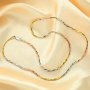 2MM Twist Snake Chain Necklace,Triple Twist Snake Chain,Solid 925 Sterling Silver Rose Gold Plated Necklace Chain,Simple Choker Chain 16Inches 1320035