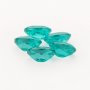 1Pcs 6x8MM Simulated Paraíba Oval Faceted Stone,Green Blue Stone,Unique Gemstone,Loose Stone,DIY Jewelry Supplies 4120146