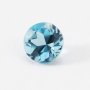 2-9MM Natural Round Faceted Sky Blue Topaz Gemstone November Birthstone DIY Loose Semi Precious Gemstone DIY Jewelry Supplies 4110178