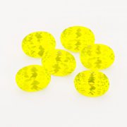 1Pcs 6x8MM Faceted Yellow Lumogarnet,Fluorescent Ce YAG,Yttrium Aluminum Garnet,Loose Gems, Manmade Yellow Crystal, UV Blacklight Dayglow,DIY Jewelry Supplies 4120147