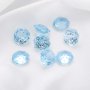 12MM Octagon Cut Nature Sky Blue Topaz Gemstone,November Birthstone,DIY Jewelry Supplies,7CT