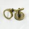 10Pcs 14mm Brass Bronze Round Bezel Cuff Link...