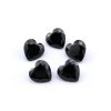 5Pcs 4-8MM Heart Black Spinel Faceted Cut Loose Gemstone Natural Semi Precious Stone DIY Jewelry Supplies 4130011