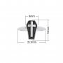 Heavy Coffin Cross Stainless Steel Ring,Stainless Steel Baptism Ring,Coffin Cross Religious Ring,Men's Ring,DIY Ring Supplies 1295011
