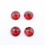 1Pcs Round Red Garnet January Birthstone Faceted Cut Loose Gemstone Nature Semi Precious Stone DIY Jewelry Supplies 4110168