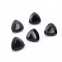 5Pcs 4MM Natural Trillion Black Onyx Faceted Cut Triangle Loose Gemstone Nature Semi Precious Stone DIY Jewelry Supplies 4160028