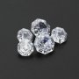 5Pcs Cubic Zirconia Octagon Faceted CZ Stone,White Birthstone,April Birthstone,Loose Gemstone,Semi-precious Gemstone,Unique Gemstone,DIY Jewelry Supplies 4160077