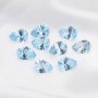 8x12MM Pear Nature Sky Blue Topaz Gemstone,November Birthstone,DIY Jewelry Supplies,3CT