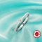 Ball Round Pin Ring Settings For Half Drilled Pearl Bead,Solid 925 Sterling Silver Ring For Half Drilled Beads,Pave Moissanite Ring,DIY Ring Supplies 1295072