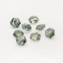 1Pcs Green Moss Agate Hexagon Faceted Nature Stone,Semi-precious Gemstone,Unique Gemstone,DIY Jewelry Supplies 4160066