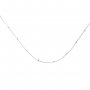 Simple Stainless Steel Beads Chain Necklace,Silver Rose Gold Black Stainless Steel Necklace Chain,Minimalist Beads Chain,DIY Necklace Supplies 1320051