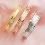 Keepsake Breast Milk Resin Ashes Channel Ring Settings Bezel Solid 14K 18K Gold DIY Jewelry Supplies 1215023-1