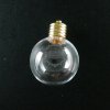 5pcs 25mm round glass blub wish vial pendant globe charm with 14K light gold plated loop DIY glass dome jewelry supplies 1850219