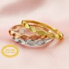 Keepsake Solid 14K Gold Ring Settings for Breast Milk Resin 2x4MM Marquise Bezel Stackable Ringb Bang Bezel 1294319