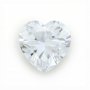 5Pcs January February April June August October November Birthstone Heart Faceted Cubic Zirconia CZ Stone DIY Loose Stone Supplies 4130020-1