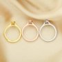 5x10MM Keepsake Breast Milk Resin Marquise Bezel Ring Settings,High Bezel Stackable Ring 1294596