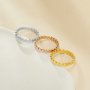 Full Band Star Circle Stacker Ring,Stainless Steel Star Ring,Rose Gold Minimalist Star Ring,Heart Stackable Ring,DIY Ring Supplies 1295016